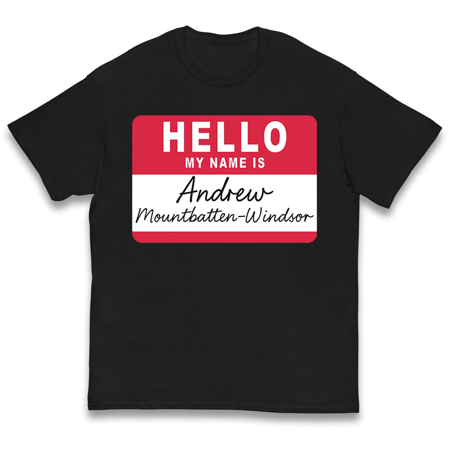 Andrew Mountbatten Windsor Kids T Shirt