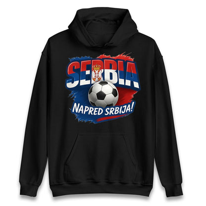 Serbia Retro World Cup Hoodie