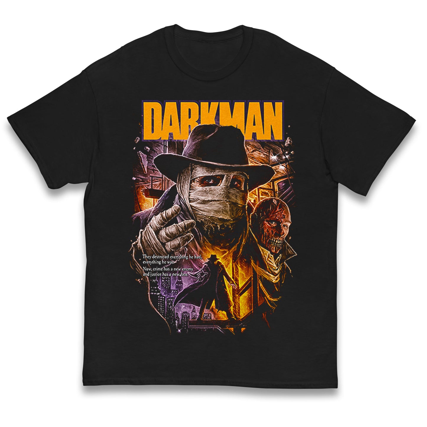 Darkman Face Kids T Shirt
