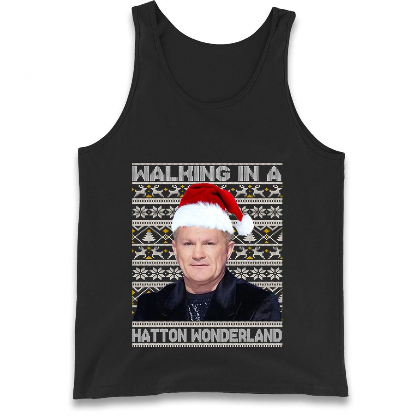 Ricky Hatton Christmas Tank Top