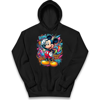 Graffiti Mickey Kids Hoodie