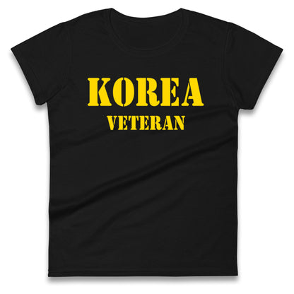 Korea Veteran Ladies T Shirt