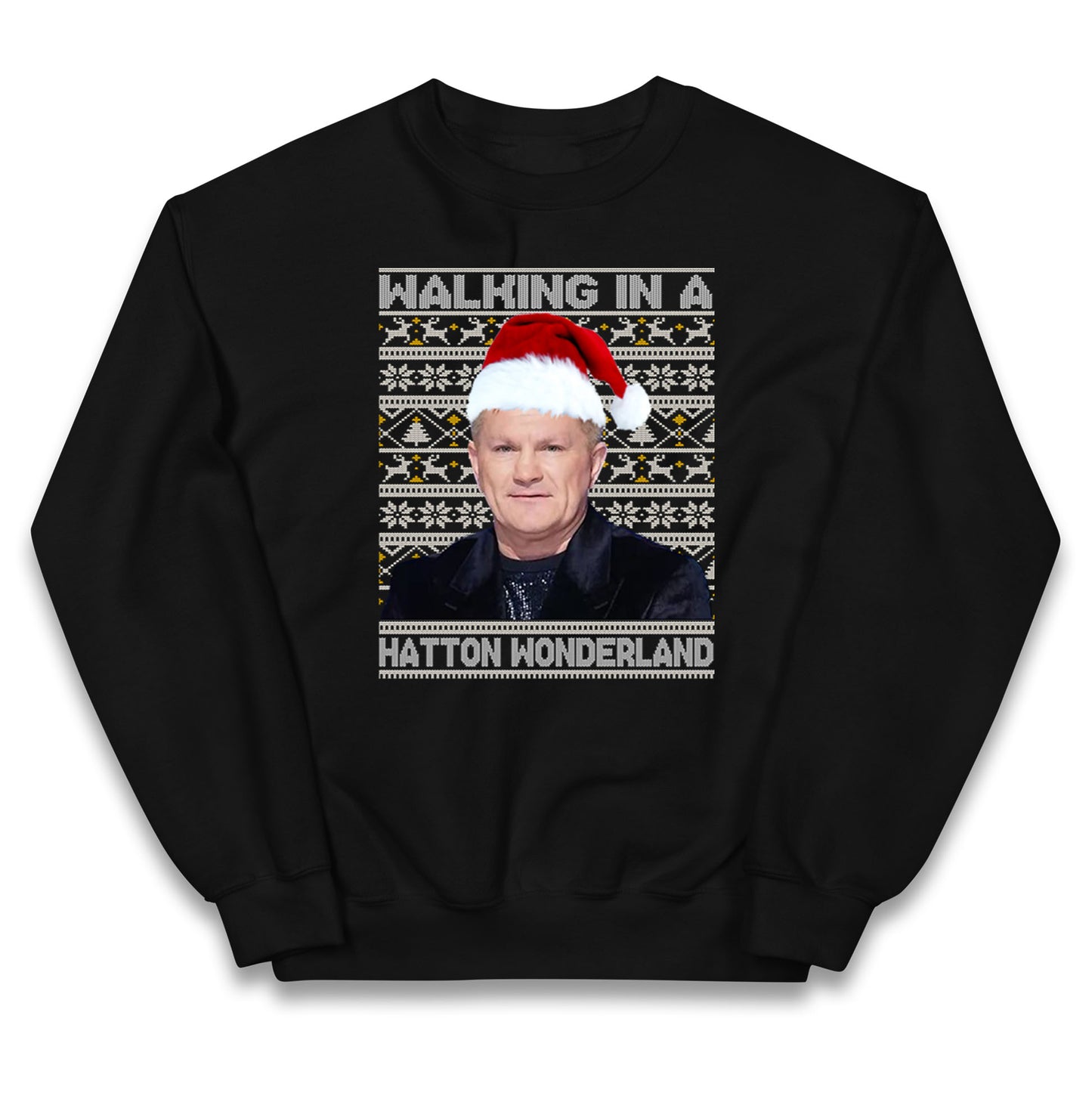 Ricky Hatton Christmas Kids Jumper