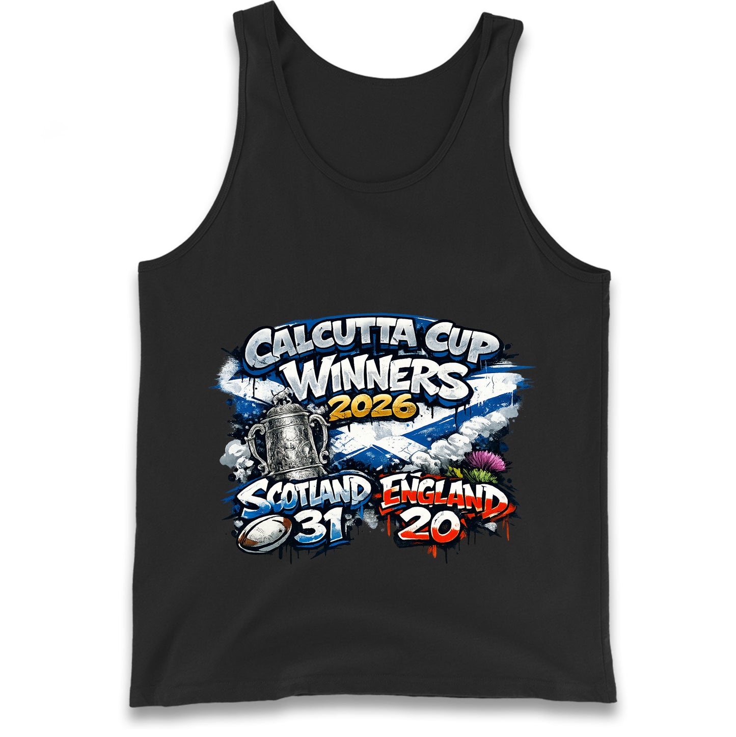 Scotland Calcutta Cup Winners 2026 Tank Top