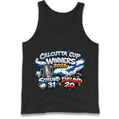 Scotland Calcutta Cup Winners 2026 Tank Top