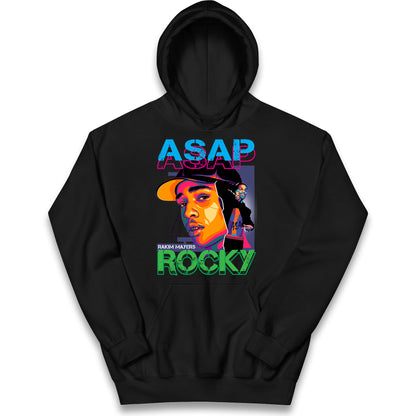 ASAP Rocky Rakim Mayers Kids Hoodie