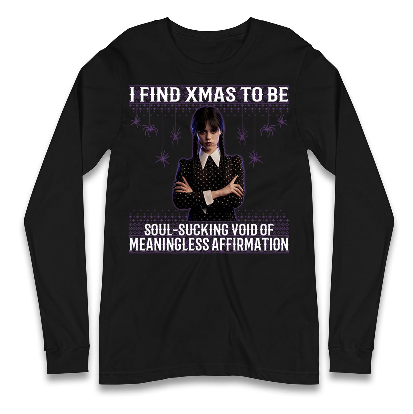 Wednesday Christmas Longsleeve T Shirt