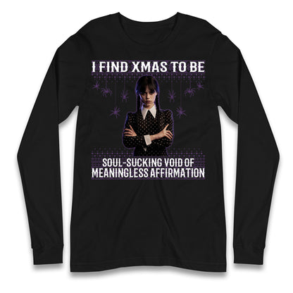 Wednesday Christmas Longsleeve T Shirt