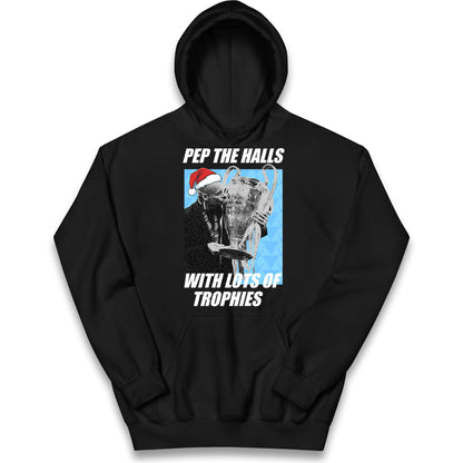 Pep Guardiola Christmas Kids Hoodie