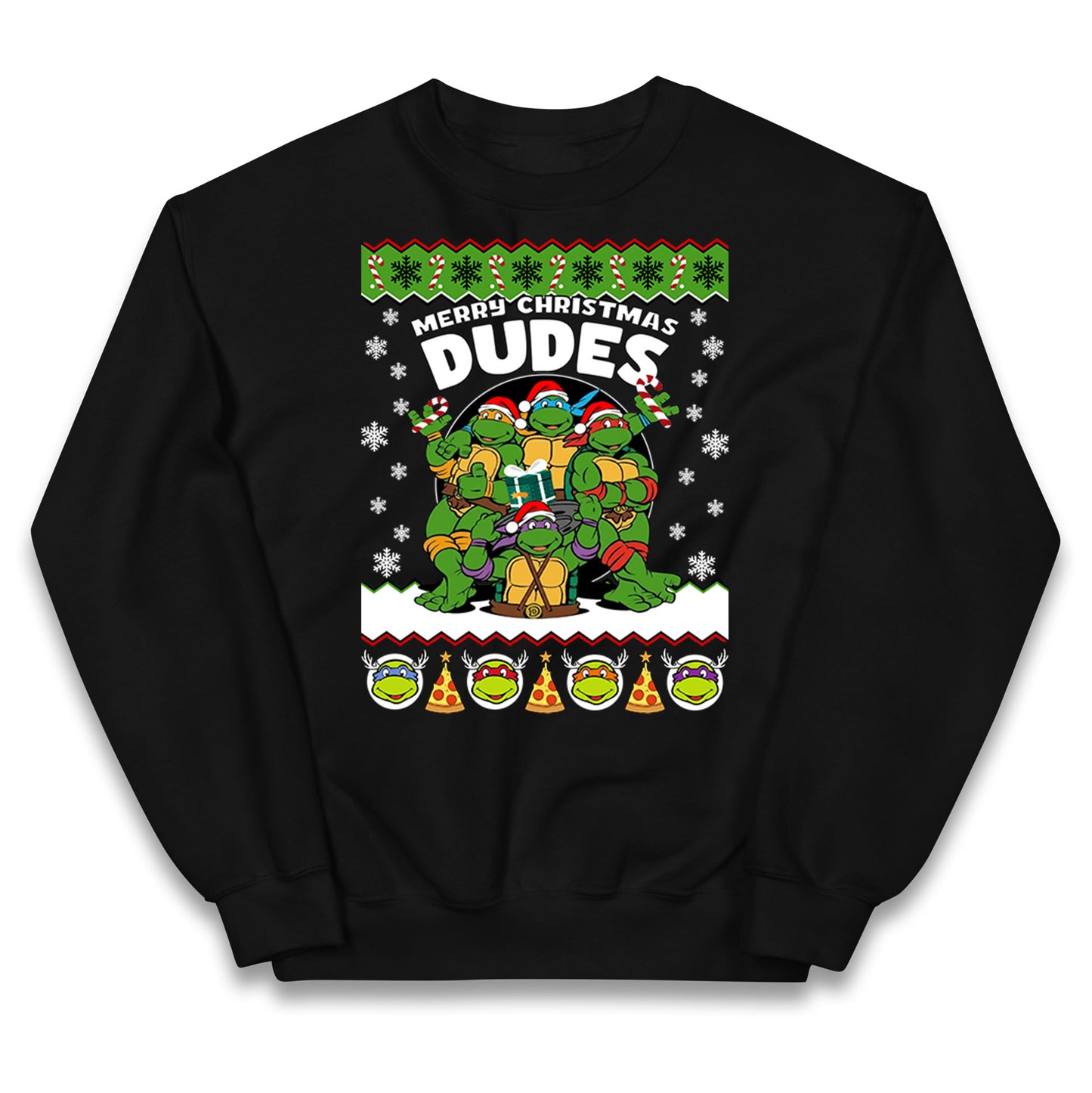 Ninja Turtles Christmas Kids Jumper