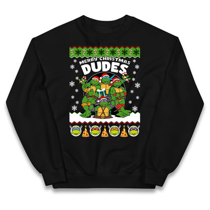 Ninja Turtles Christmas Kids Jumper