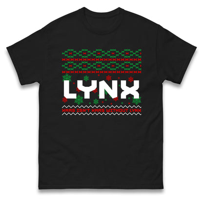 Lynx Christmas T Shirt