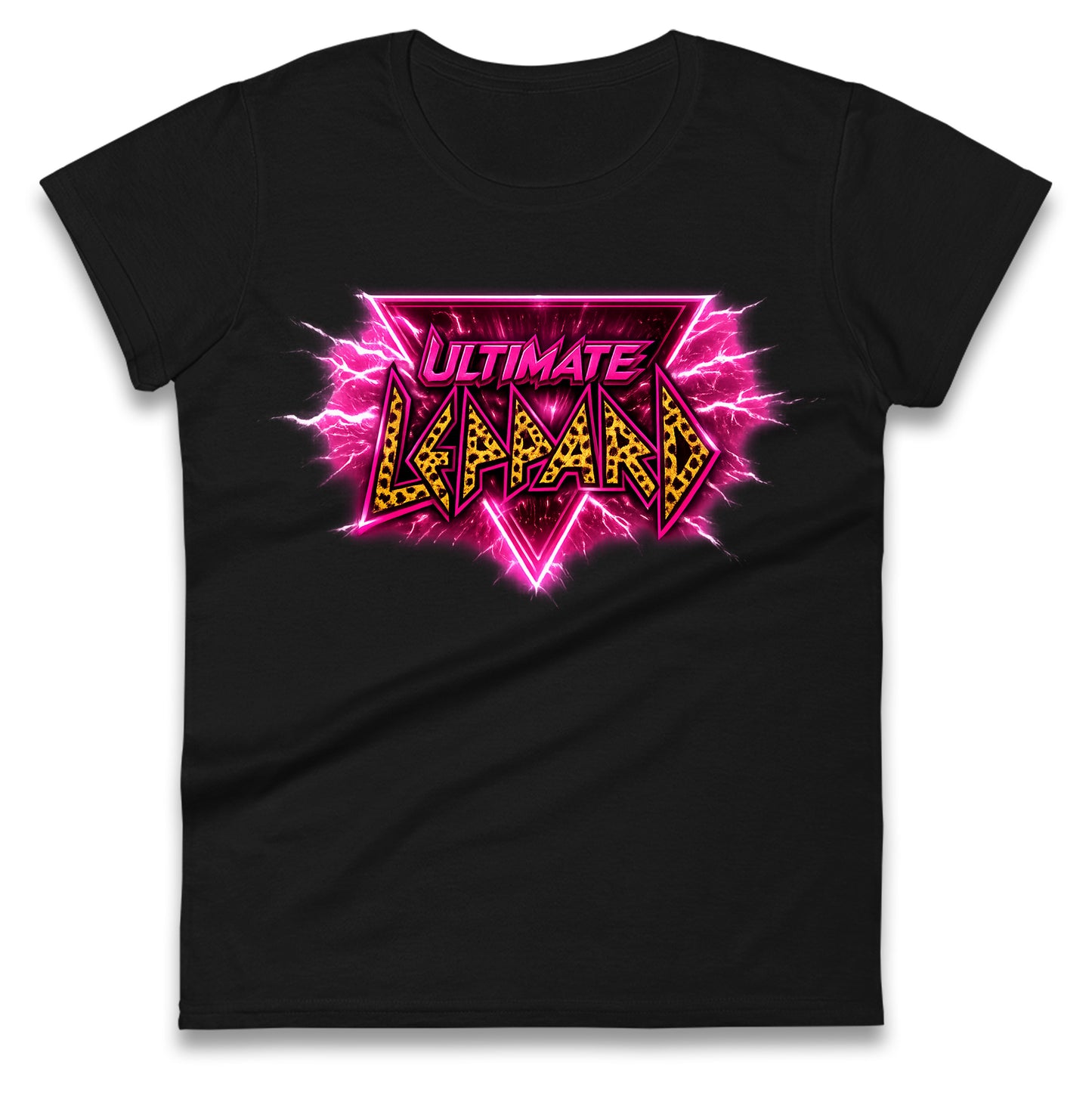 Def Leppard Ultimate Leppard Ladies T Shirt 