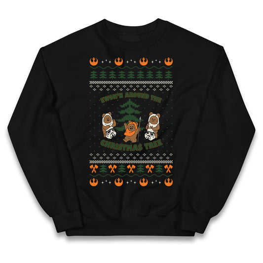 Star Wars Ewoks Christmas Kids Jumper