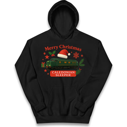 Caladonian Sleeper Christmas Kids Hoodie