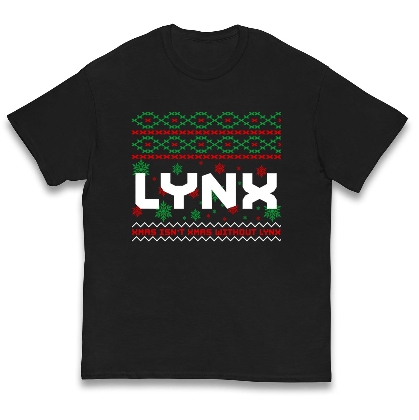 Lynx Christmas Kids T Shirt