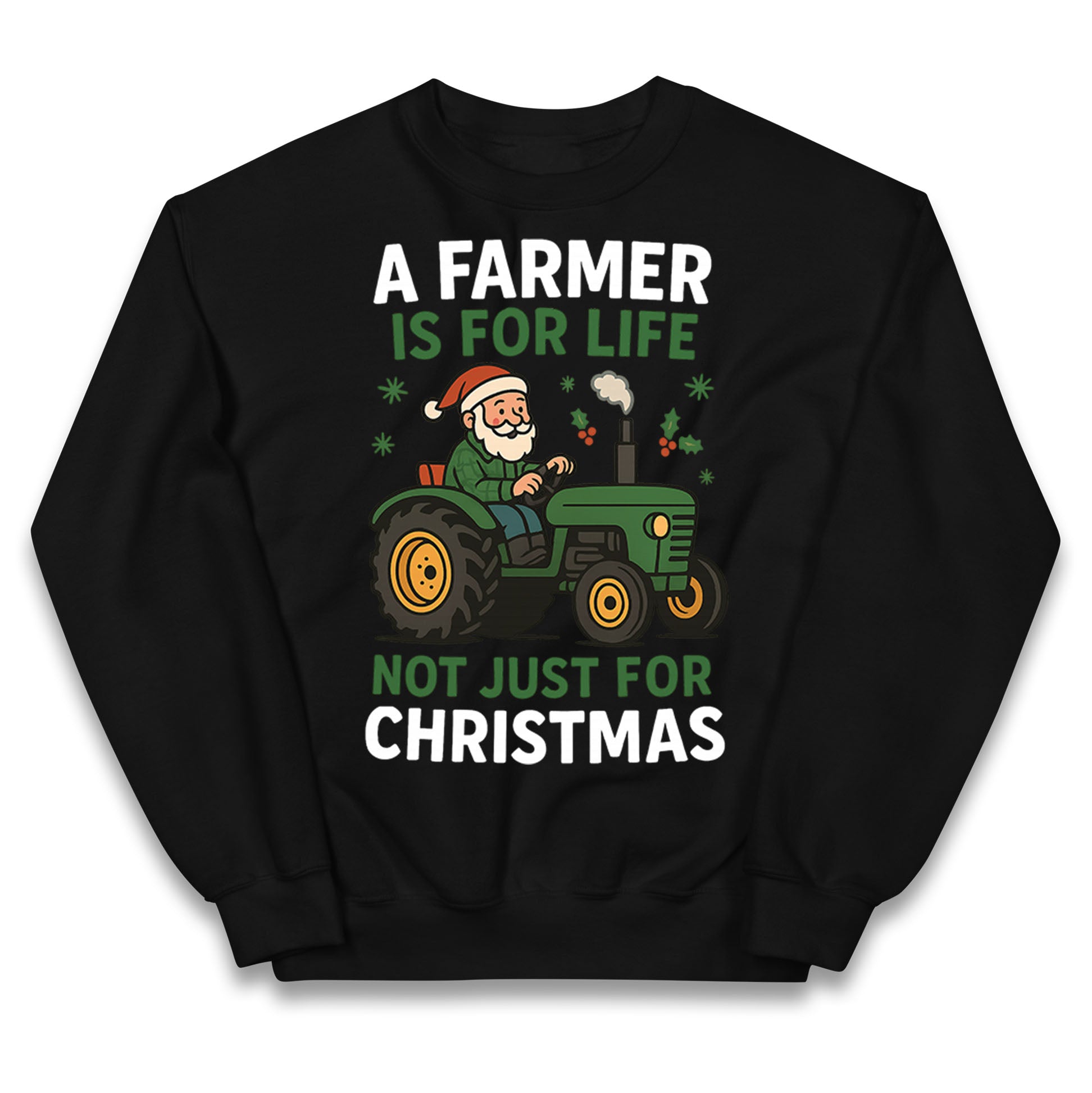 Farmer Christmas Kids Jumper