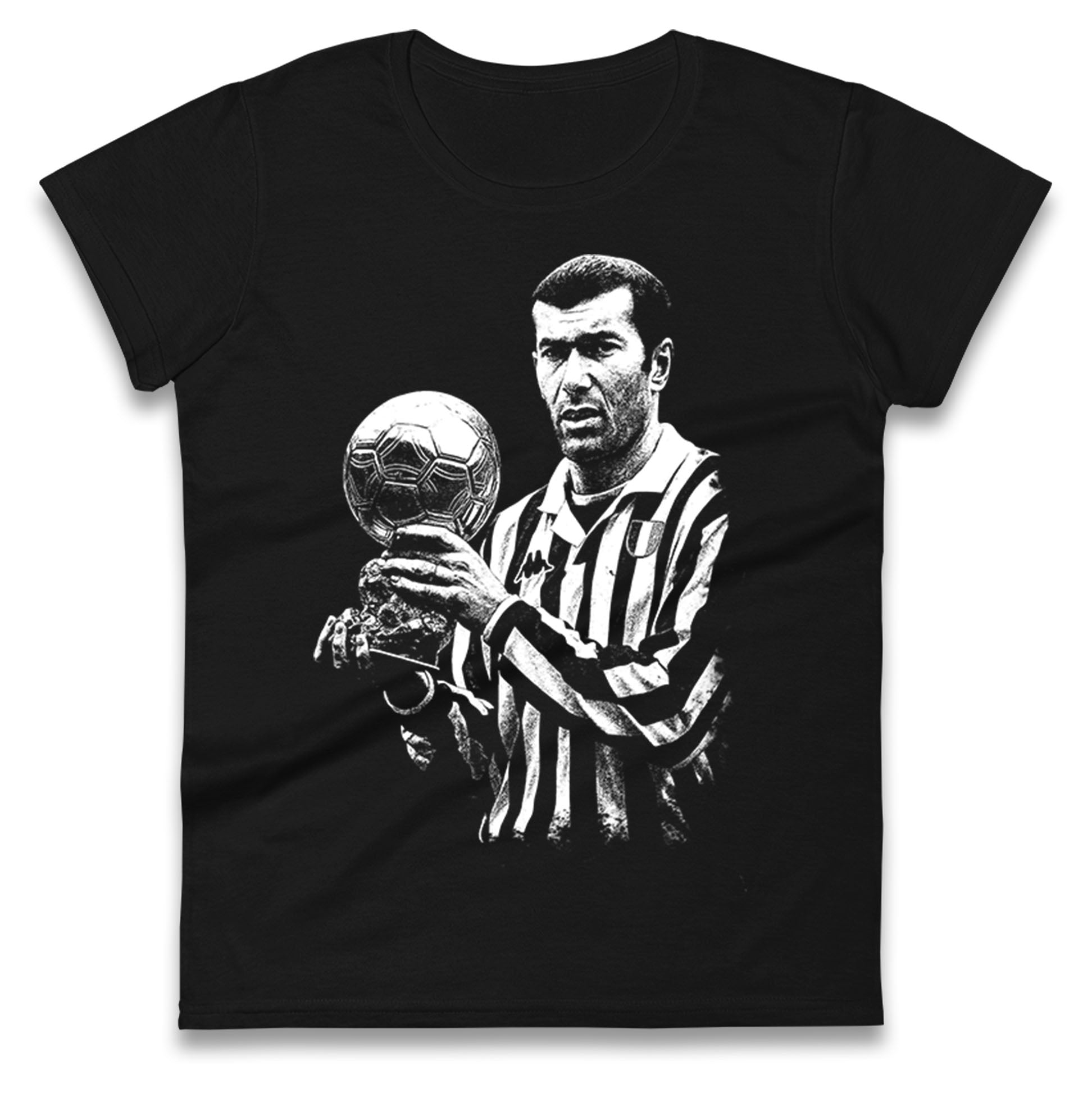 Zinedine Zidane Juventus Ladies T Shirt