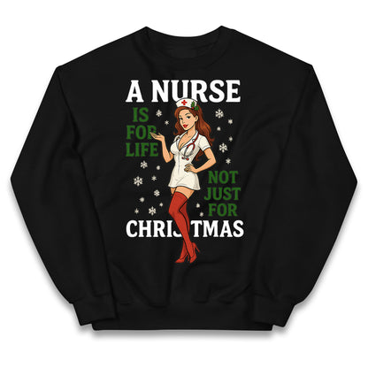 Nurse Christmas Kids Jumper 