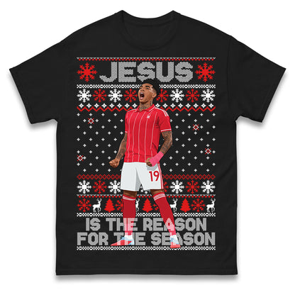 Nottm Forest FC Christmas T Shirt
