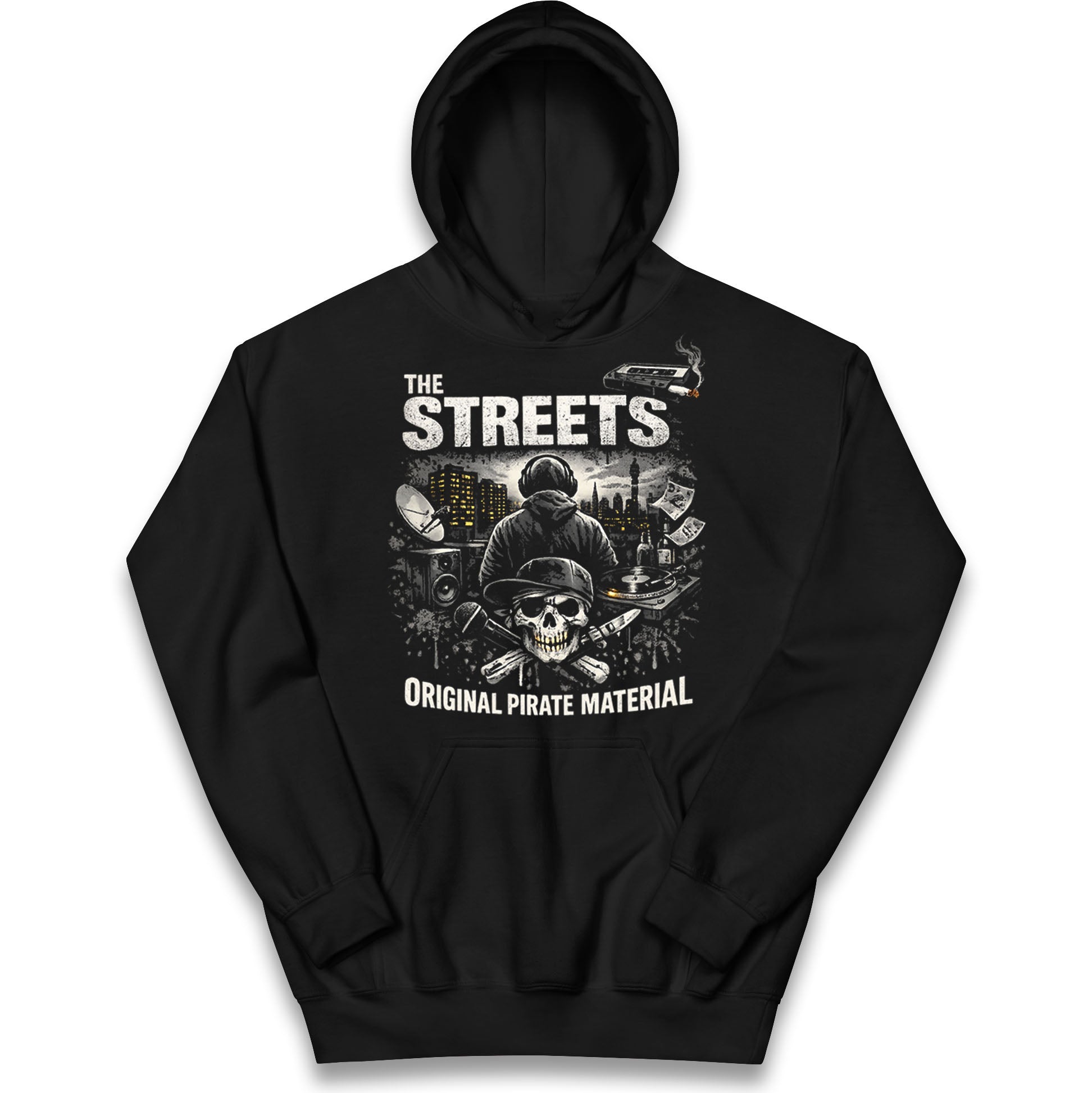 The Streets Original Pirate Material Kids Hoodie