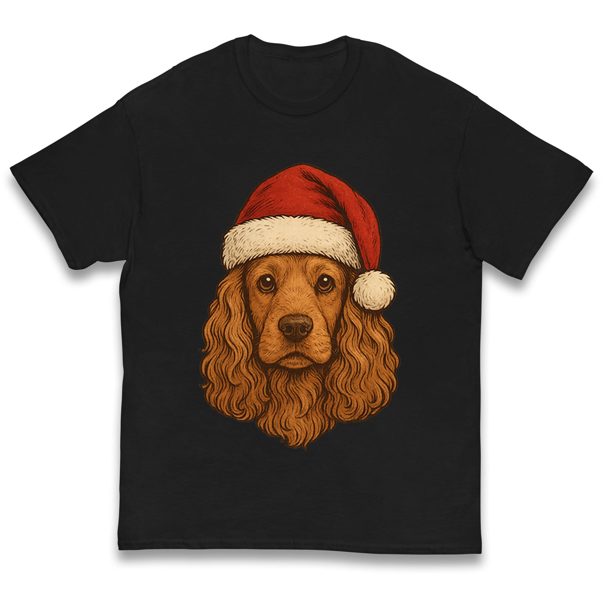 Cocker Spaniel Christmas Kids T Shirt