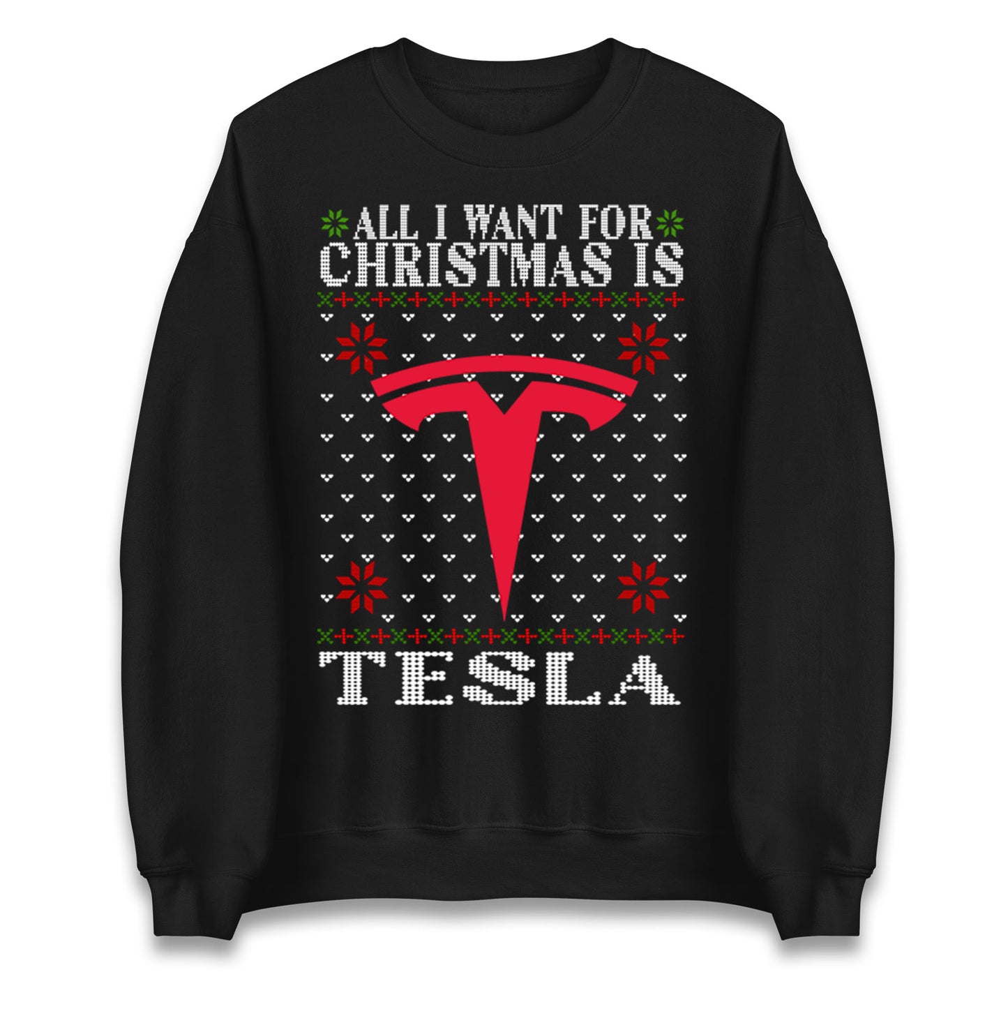 Tesla Christmas Jumper