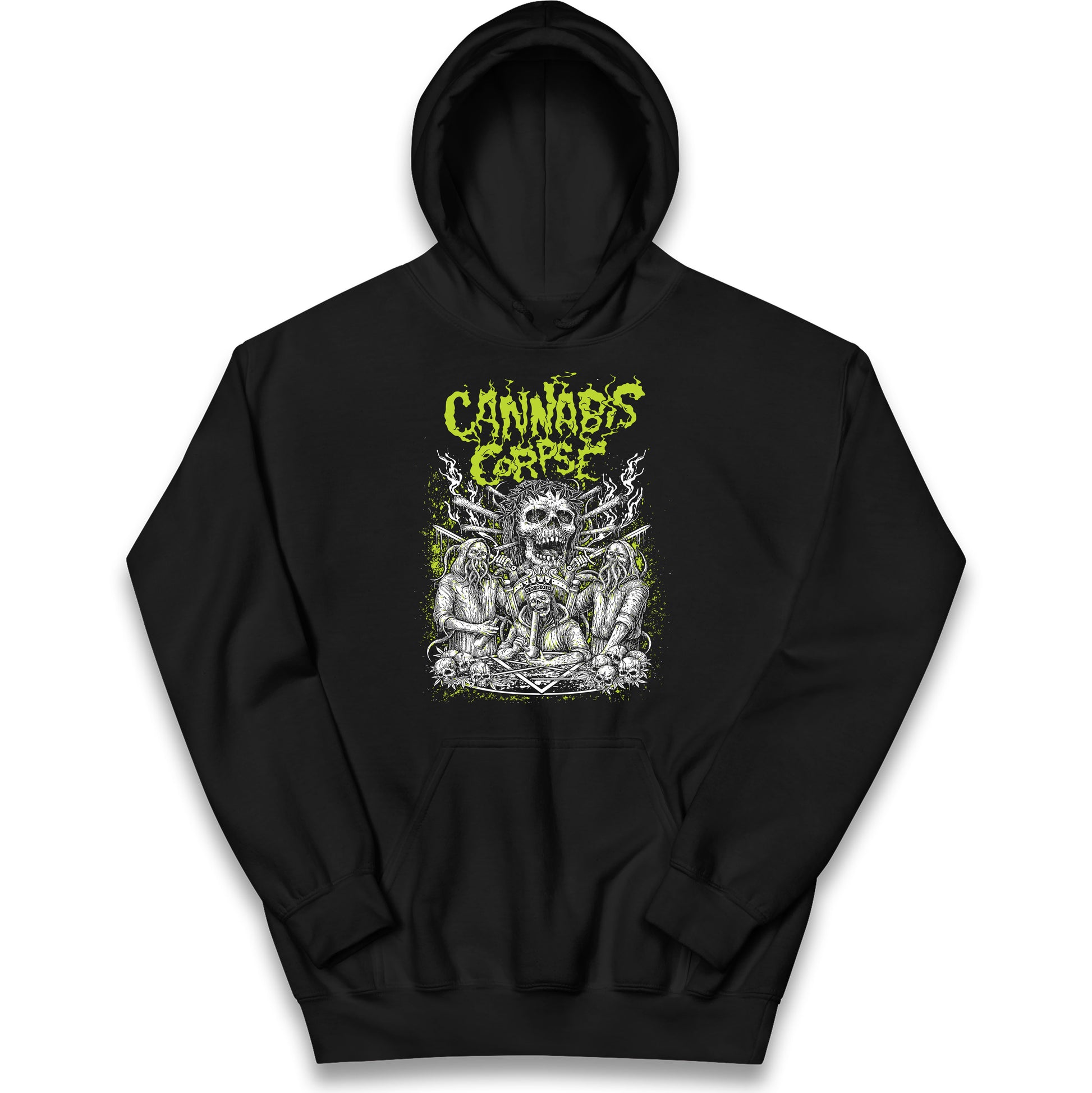 Cannabis Corpse Band Kids Hoodie
