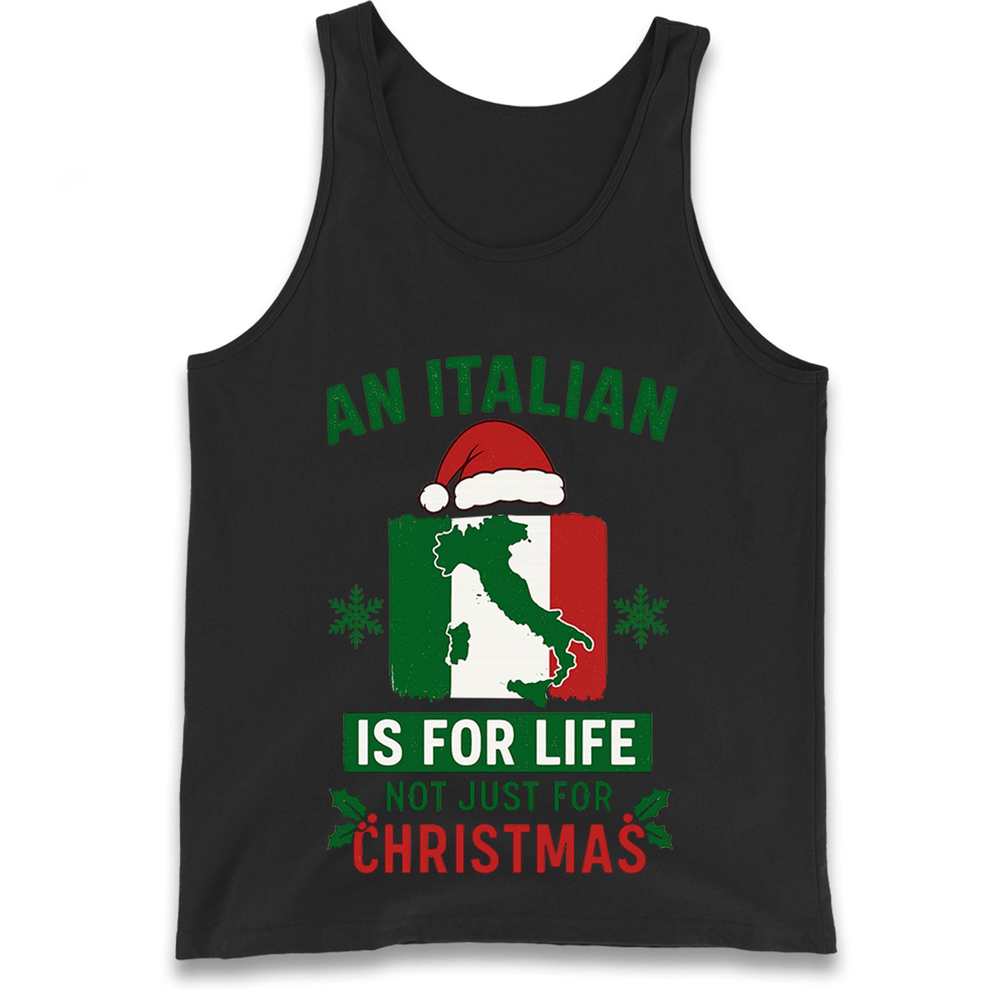 Italian Christmas Tank Top