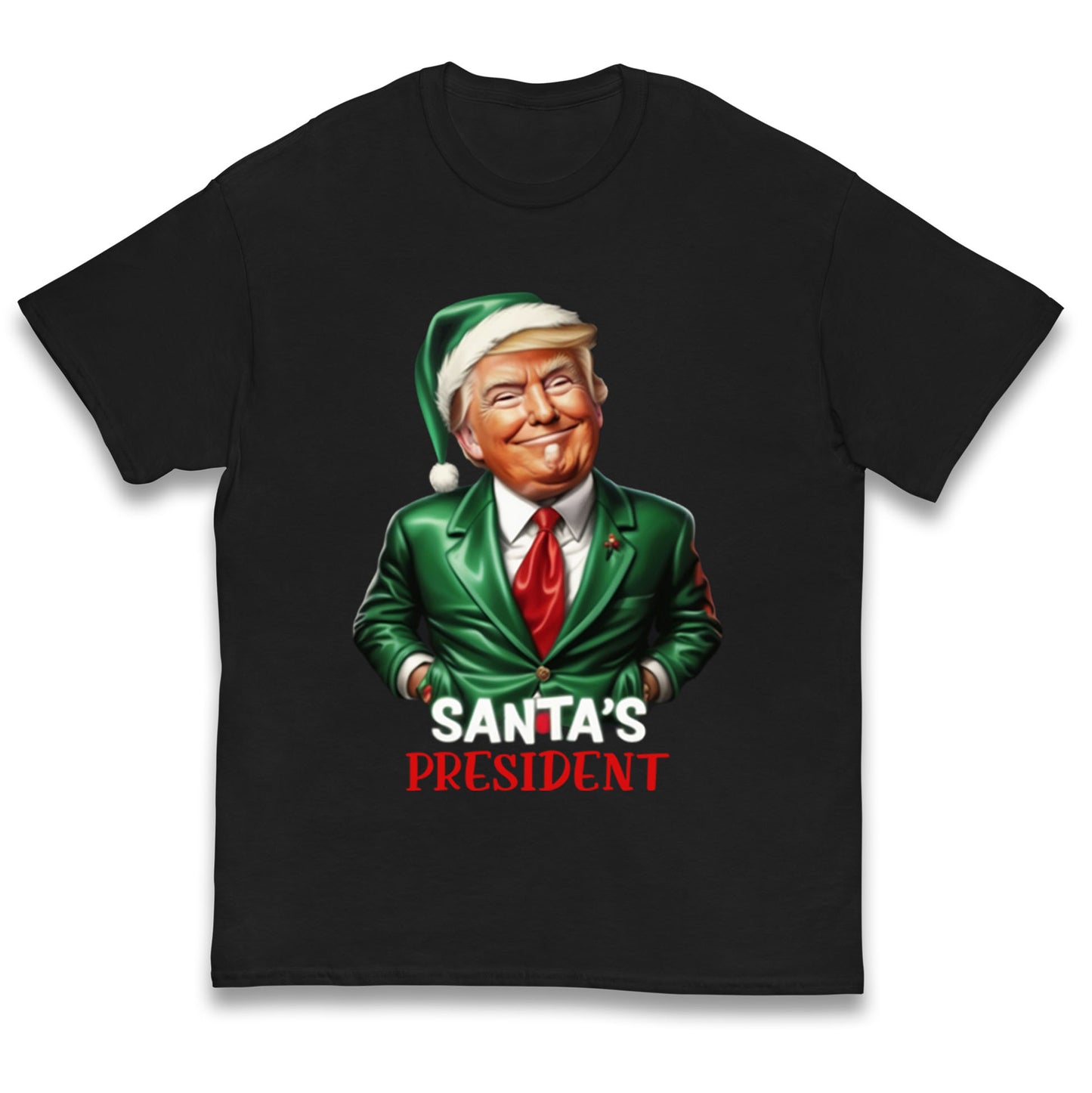 Donald Trump Christmas Kids T Shirt