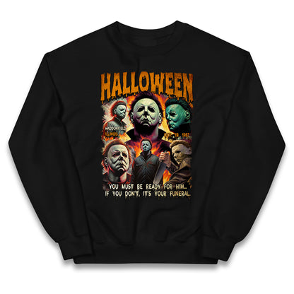 Michael Myers Horror Halloween Bootleg Kids Jumper