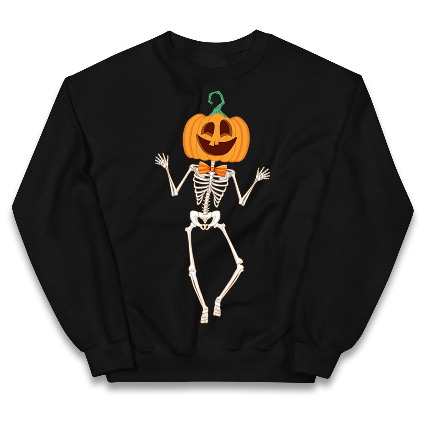 Pumpkin Skeleton Halloween Jumper
