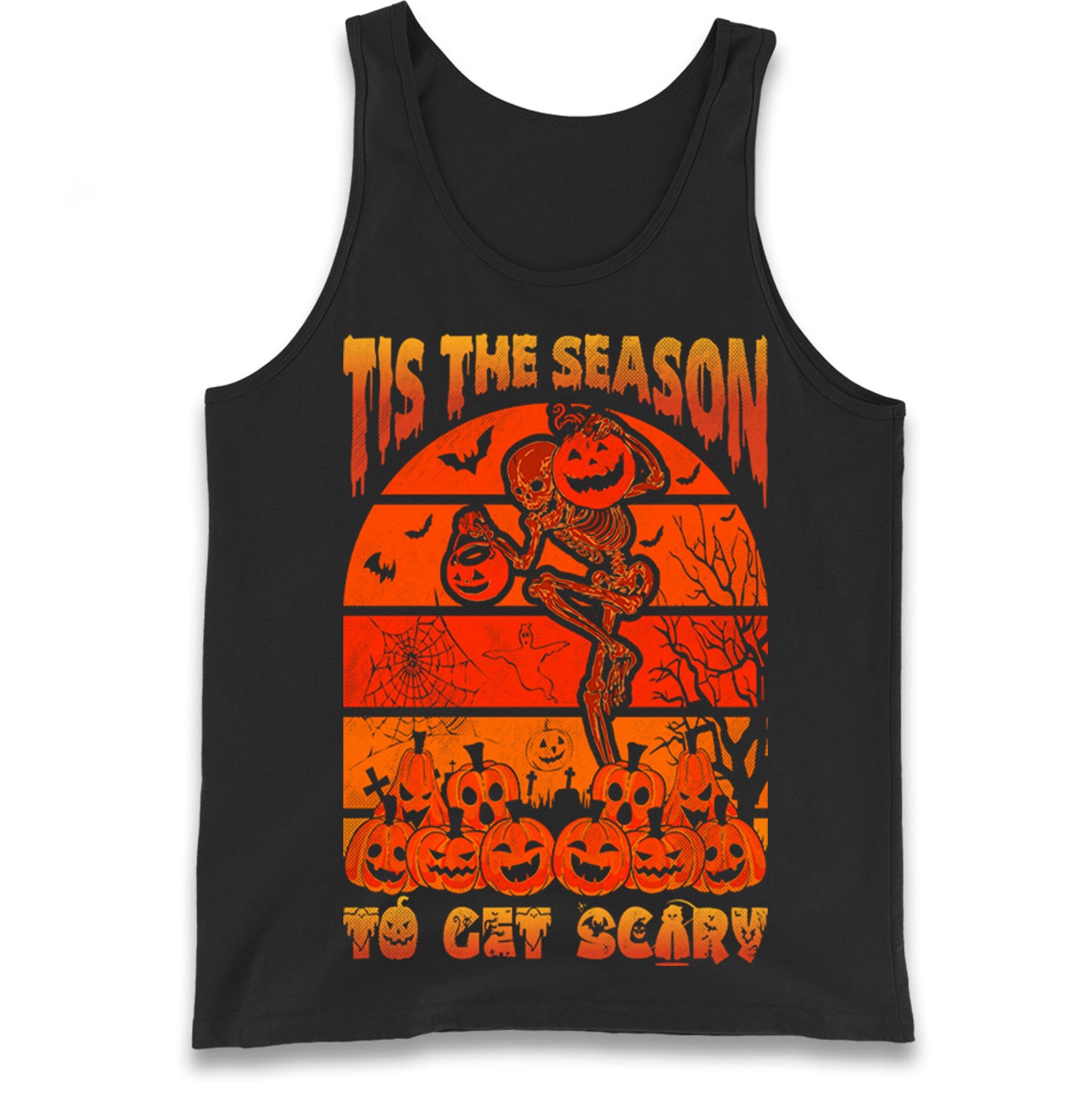Tis The Season To Get Scary Tank Top
