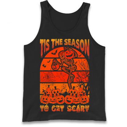 Tis The Season To Get Scary Tank Top
