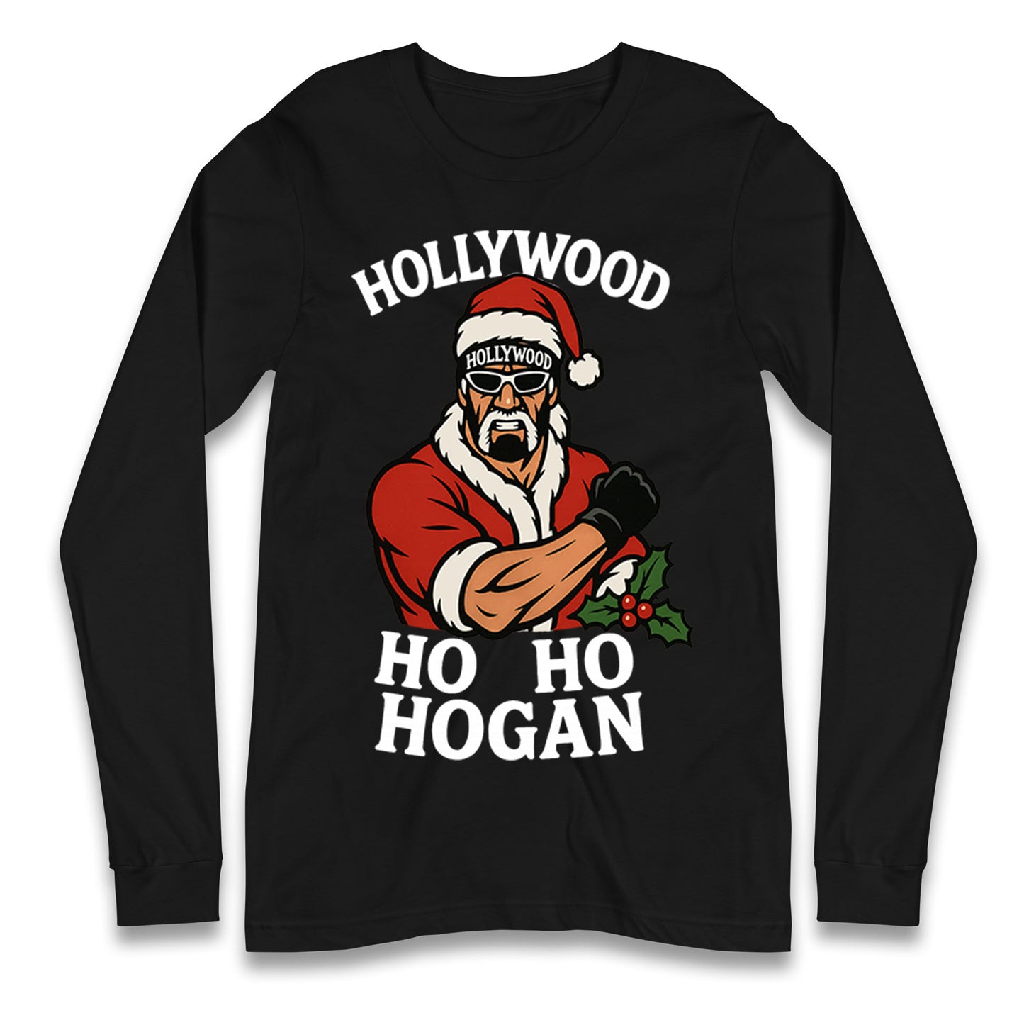 Hulk Hogan Christmas Longsleeve T Shirt 