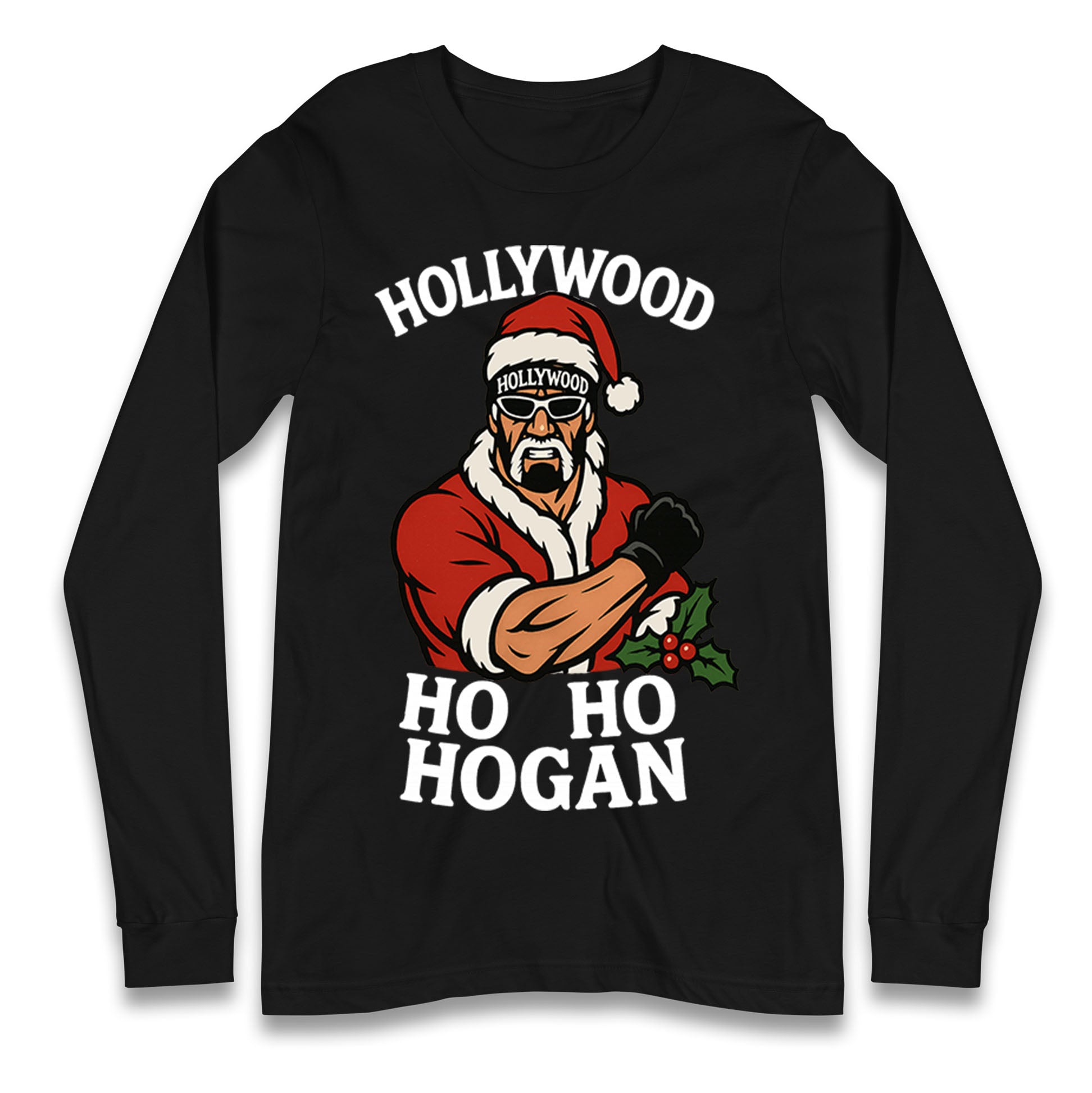 Hulk Hogan Christmas Longsleeve T Shirt 