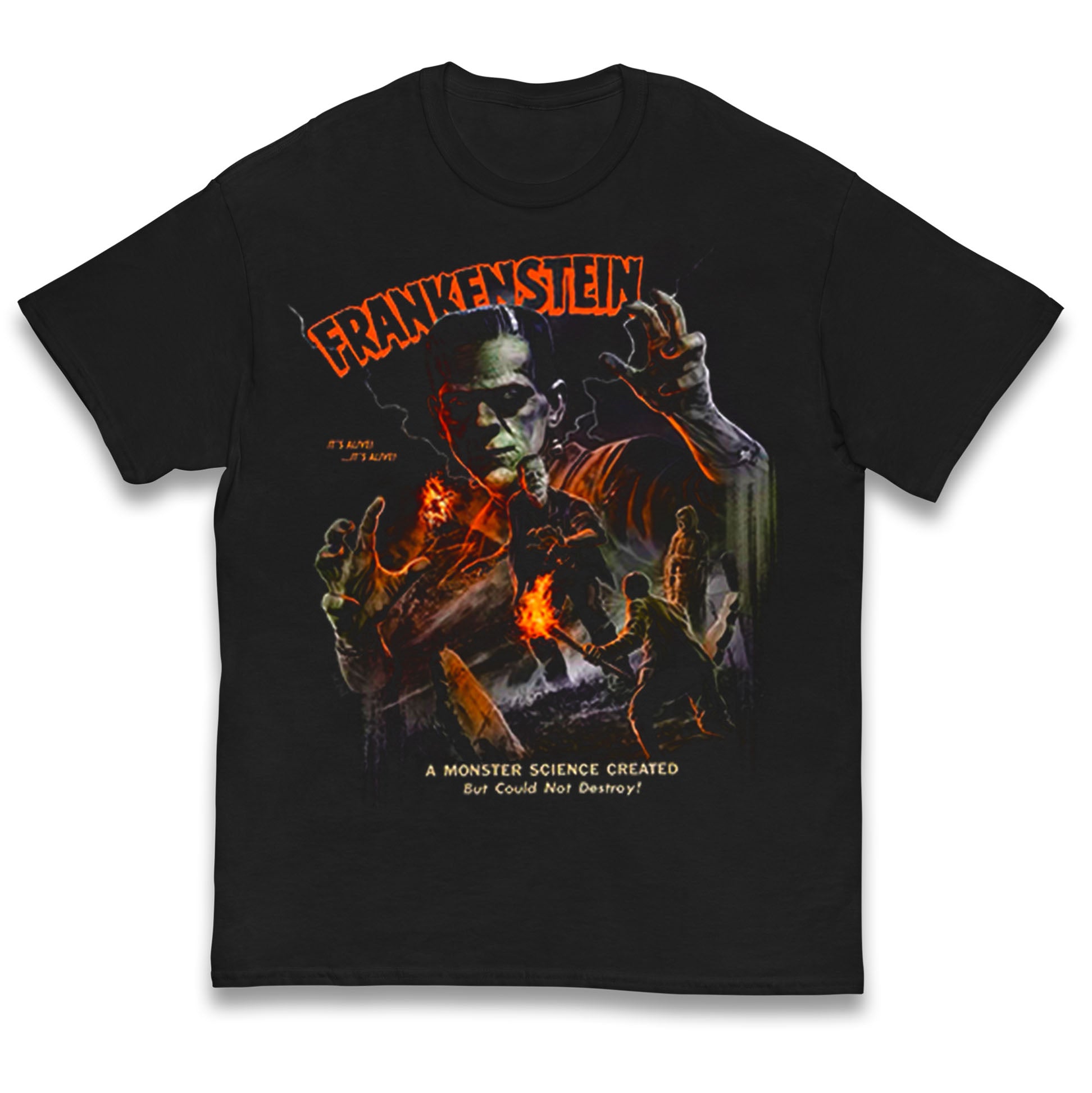 Frankenstein It's Alive Kids T Shirt