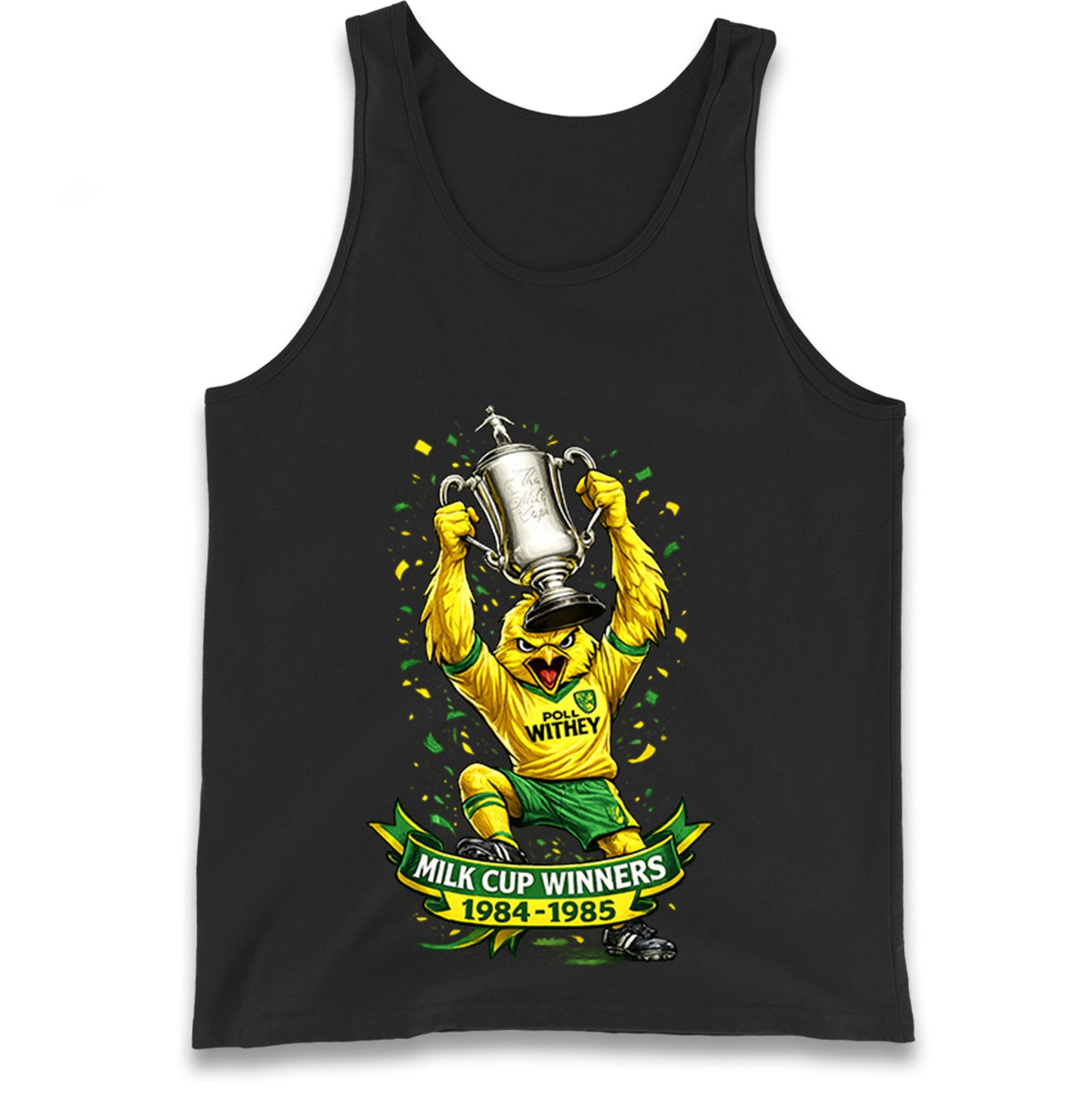 Norwich City Milk Cup Winners Tank Top