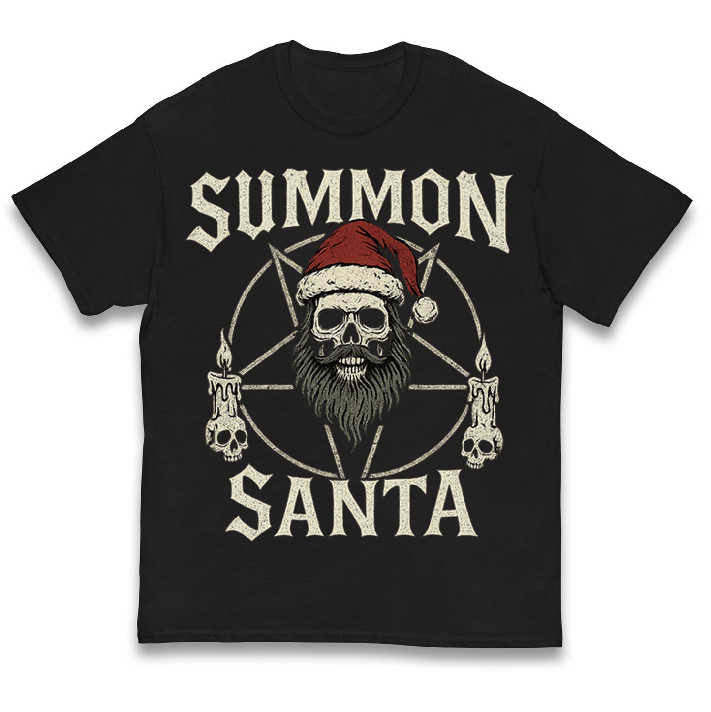 Goth Christmas Kids T Shirt