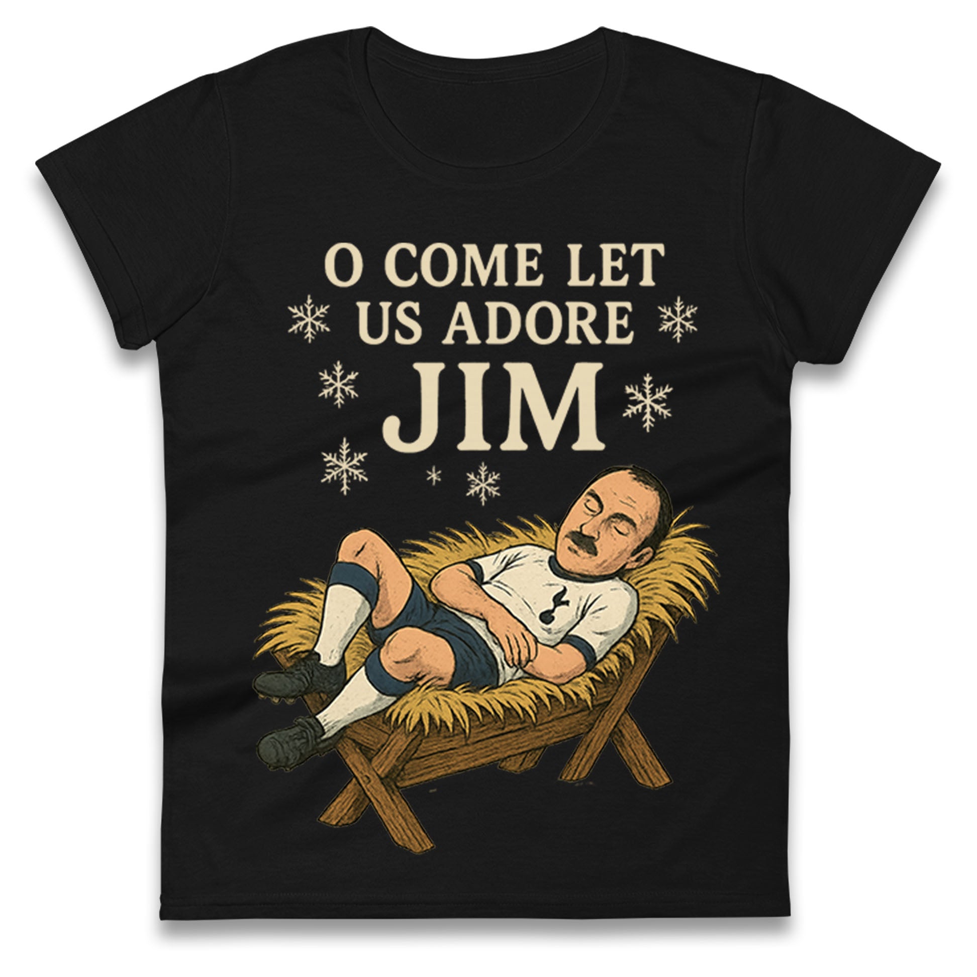Spurs Christmas Ladies T Shirt