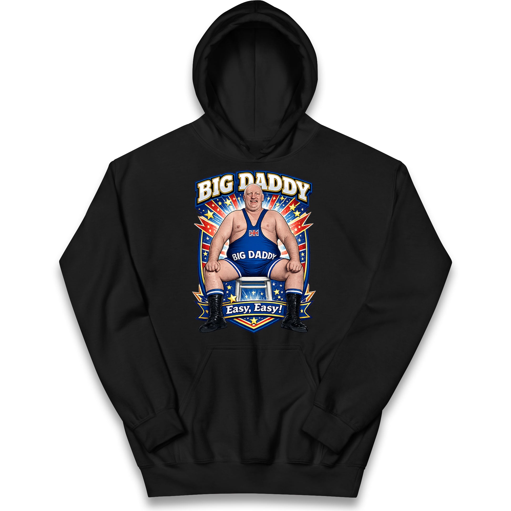 Big Daddy UK Wrestling Kids Hoodie