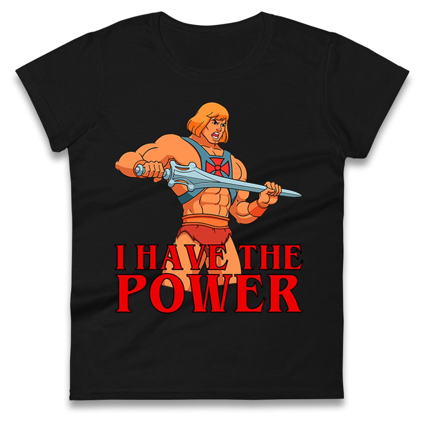 He-Man Ladies T Shirt