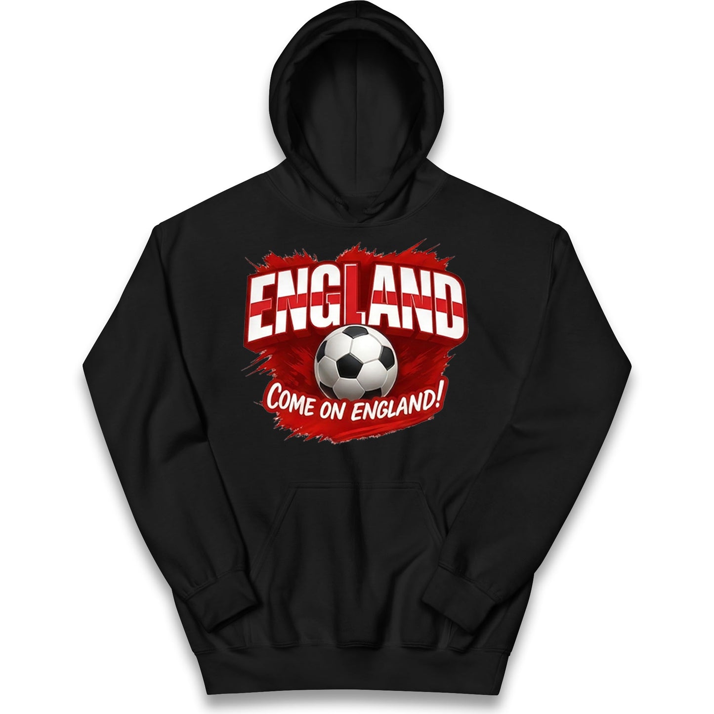 England Retro World Cup Kids Hoodie
