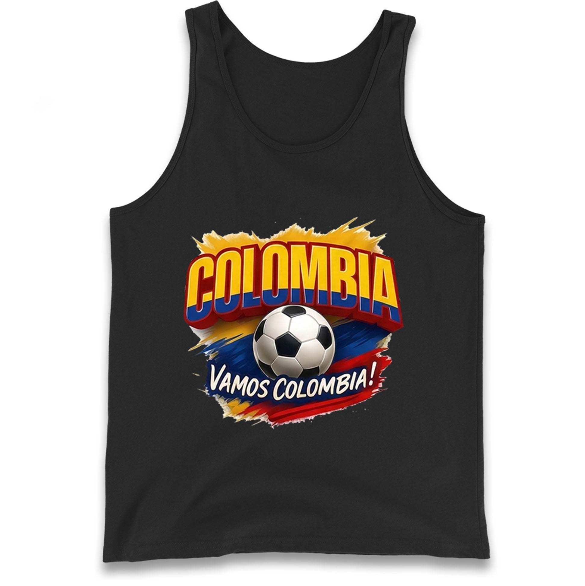 Colombia Retro World Cup Tank Top