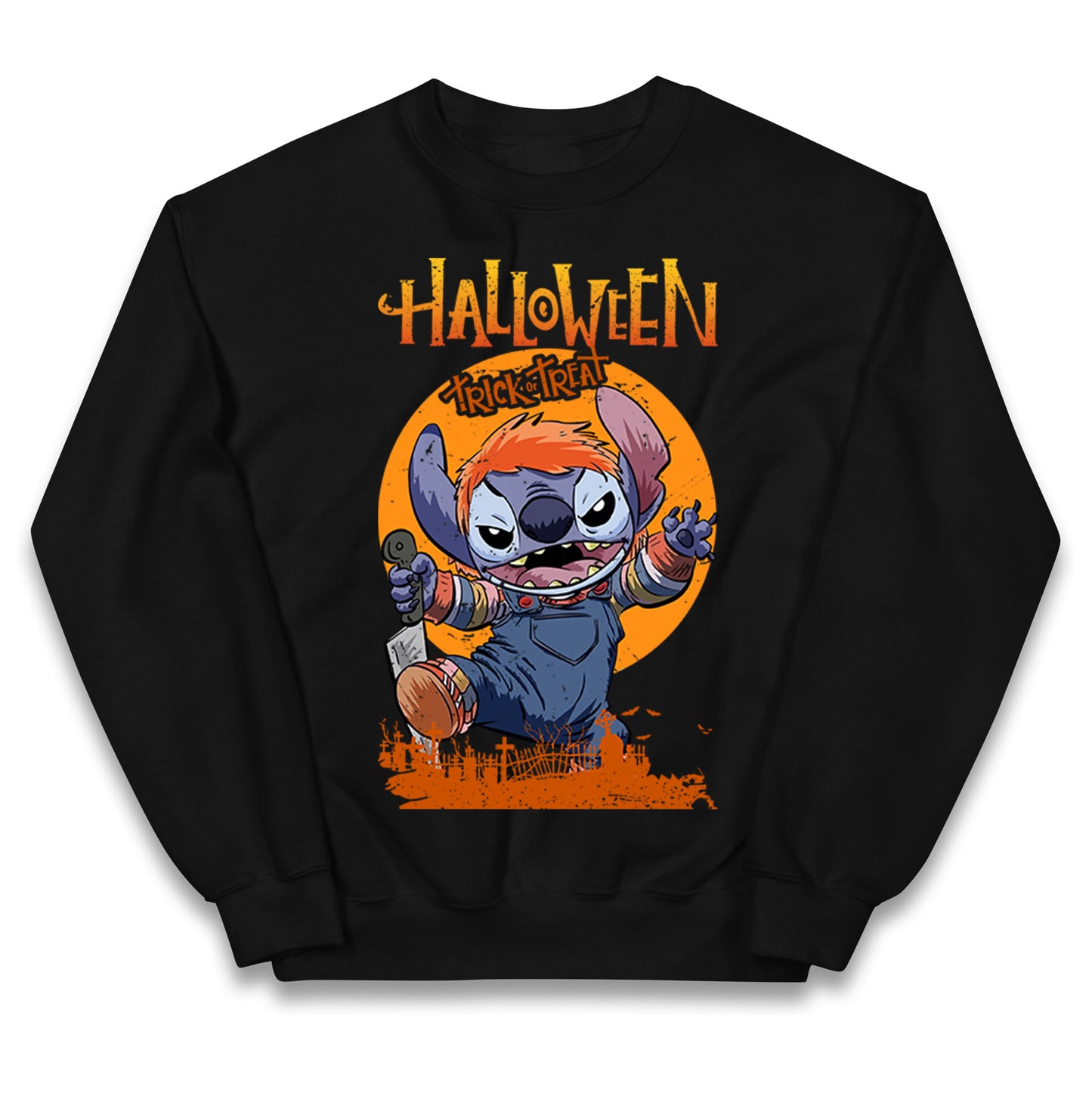 Lilo And Stitch Halloween Kids Jumper