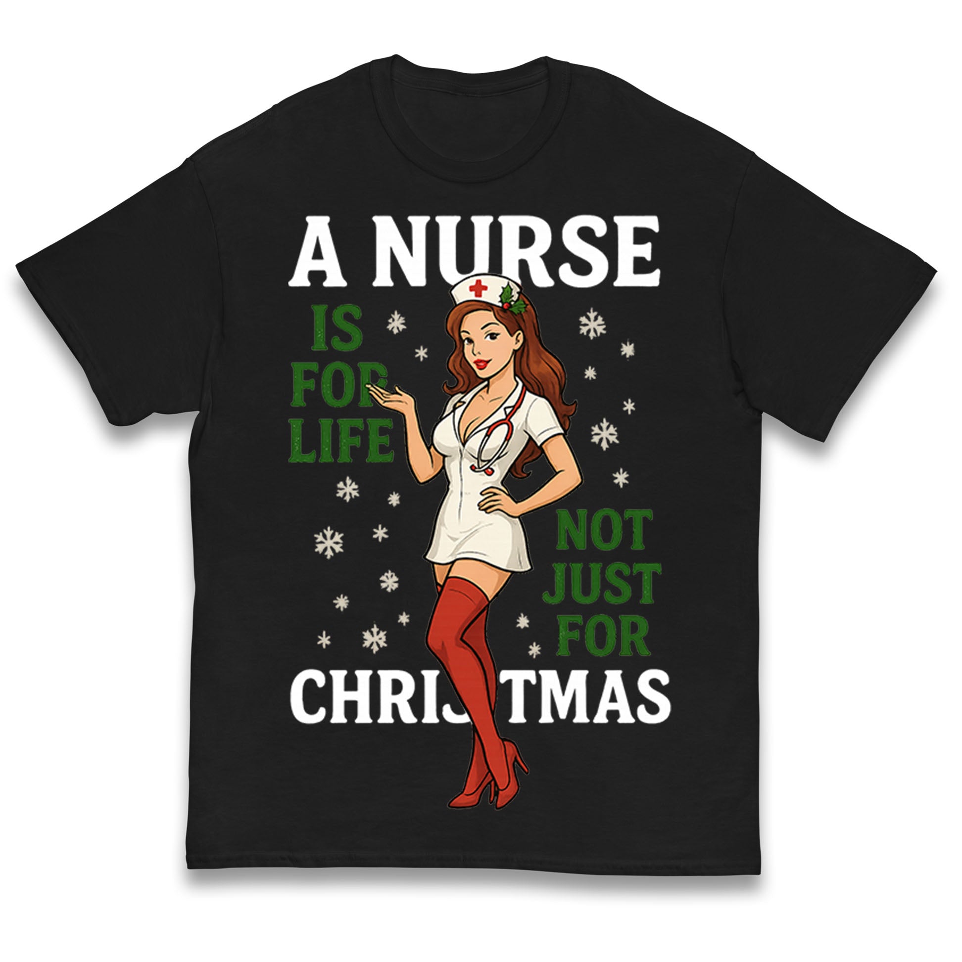 Nurse Christmas Kids T Shirt