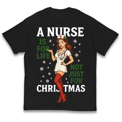 Nurse Christmas Kids T Shirt