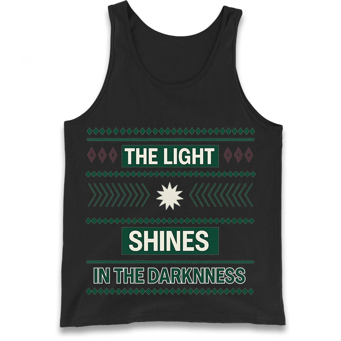 The Light Shines in the Darkness Tank Top