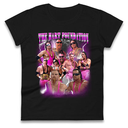 The Hart Foundation Bootleg Womens t shirt