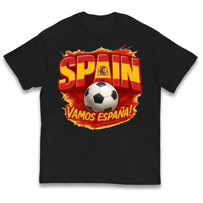 Spain Retro World Cup Kids T Shirt 